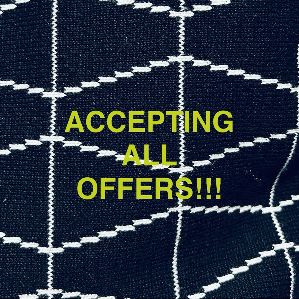 Elegant Black and White Dress with Bold Contrast